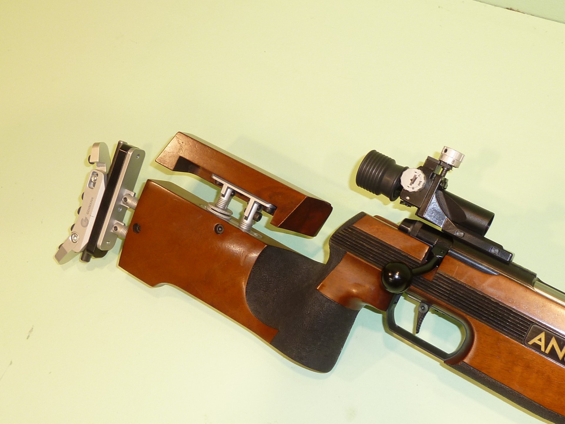 Anschütz KK Standartgewehr Matchgewehr 1913 für Rechtsschützen mit Zubehör – Bild 3
