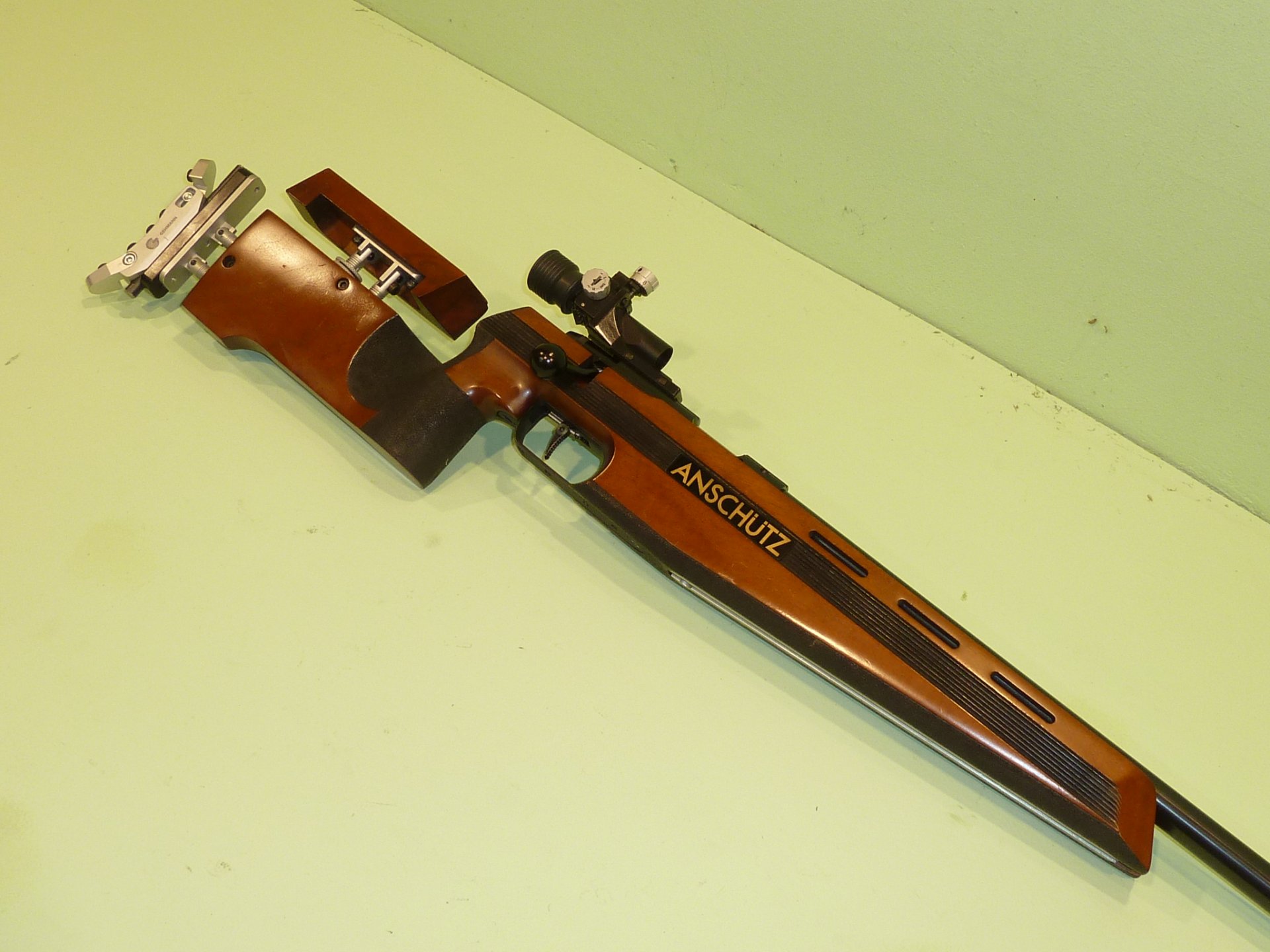 Anschütz KK Standartgewehr Matchgewehr 1913 für Rechtsschützen mit Zubehör – Bild 2