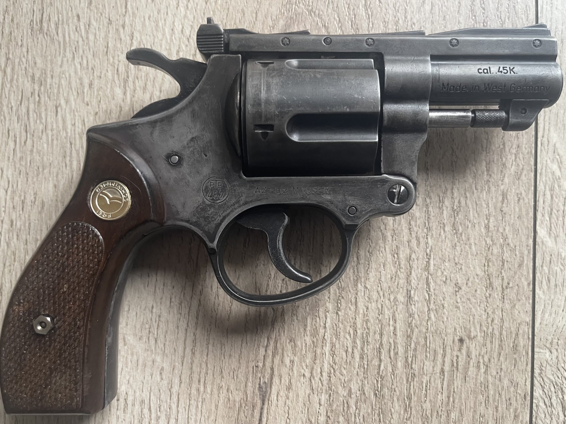 Mauser Magnum Cal. 45K PTB 457 – Bild 1