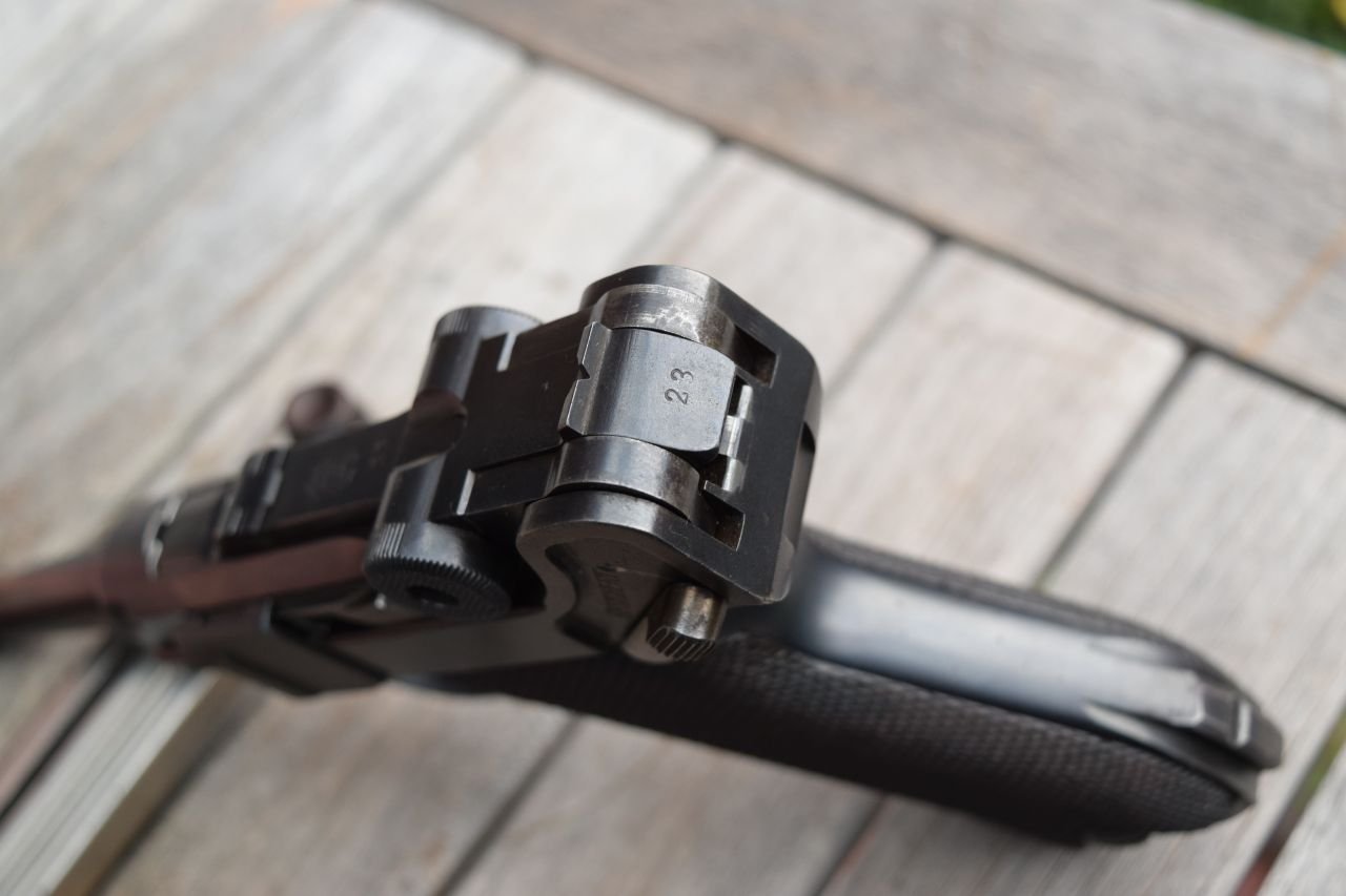Deutschland Pistole P 08 DWM Zivil 7,65mm Para Sammlerwaffe – Bild 6