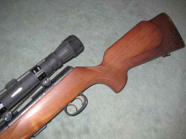 Kleinkaliber Anschütz, Mod. 1415, .22lr, Stecher, – Bild 4