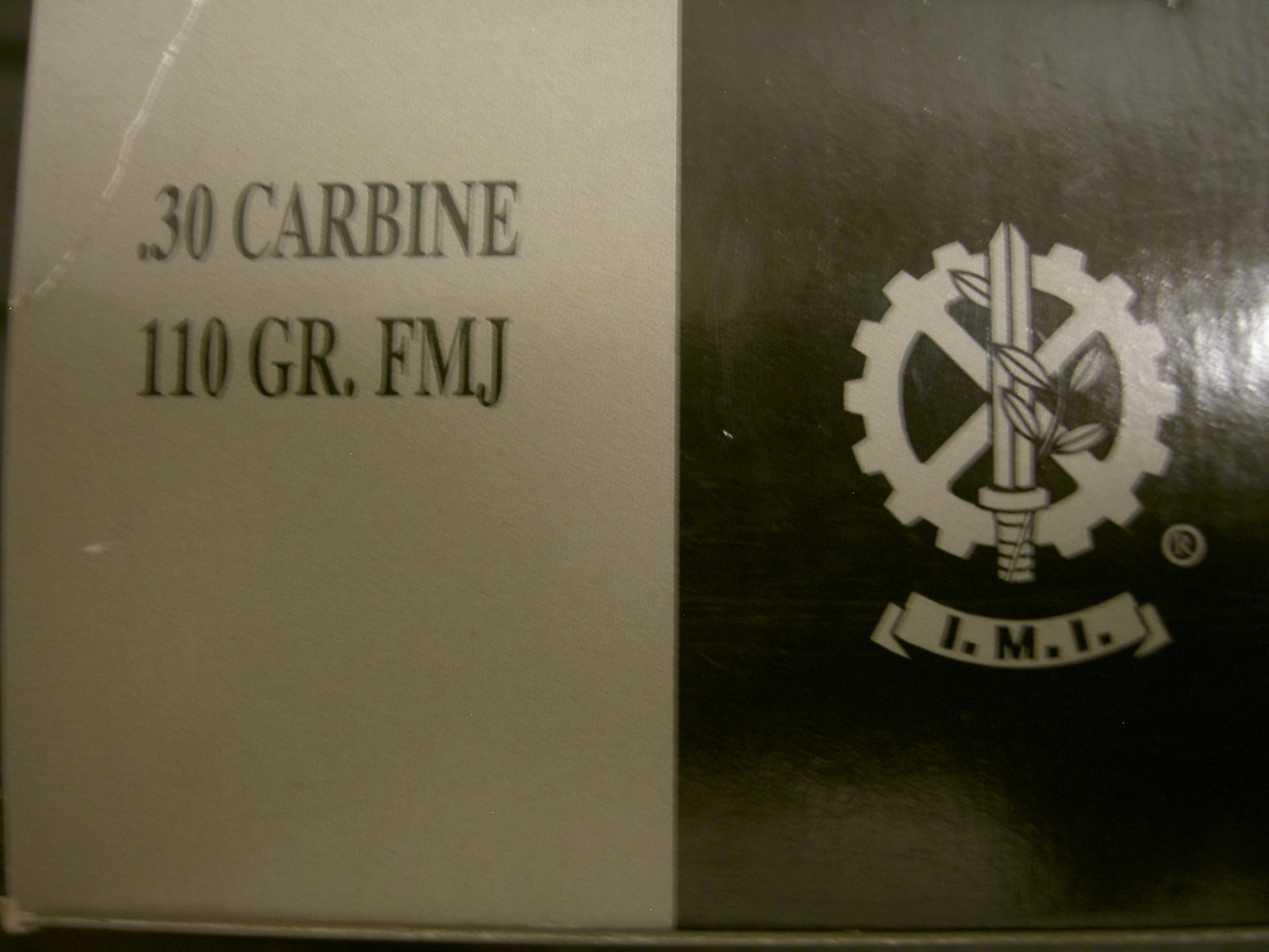 .30 Carbine .30M1 , IMI 110 grain Vollmantel Munition 300 Schuss – Bild 2