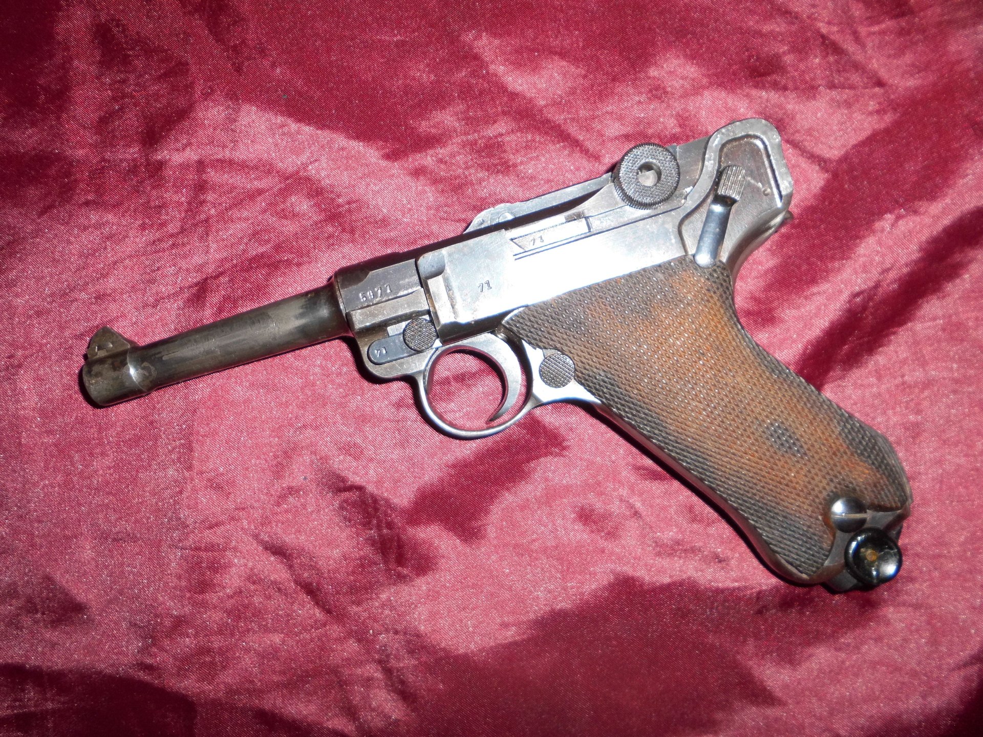 TOP 1A P08 S42 Mauser 1938 9mm unbrerührt TOP TOP – Bild 2