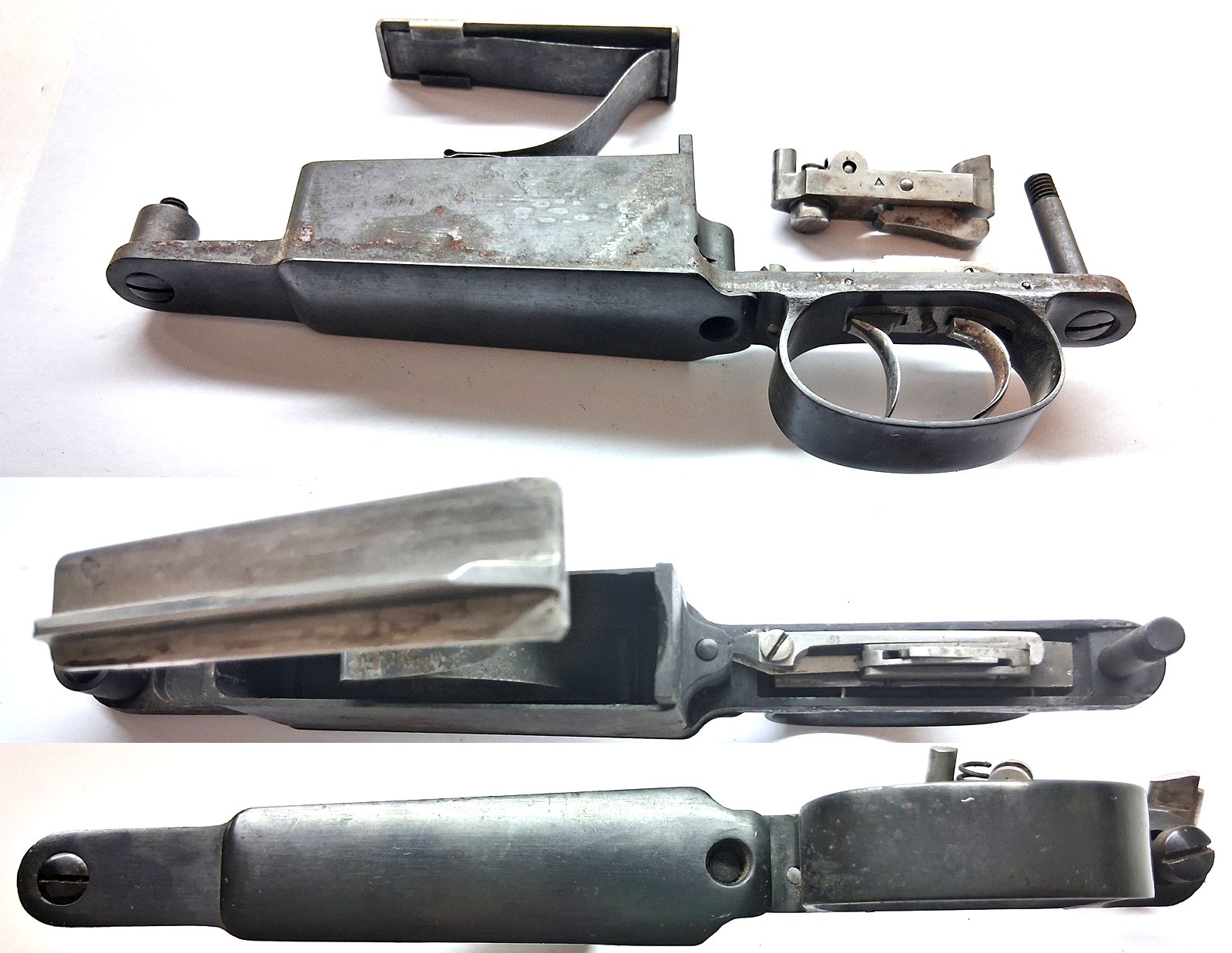 Magazinkasten, Abzug, deutscher Stecher Abzugstollen für M96 Jagd Büchse Mauser 96 Kaliber 6,5x55SE – Bild 1