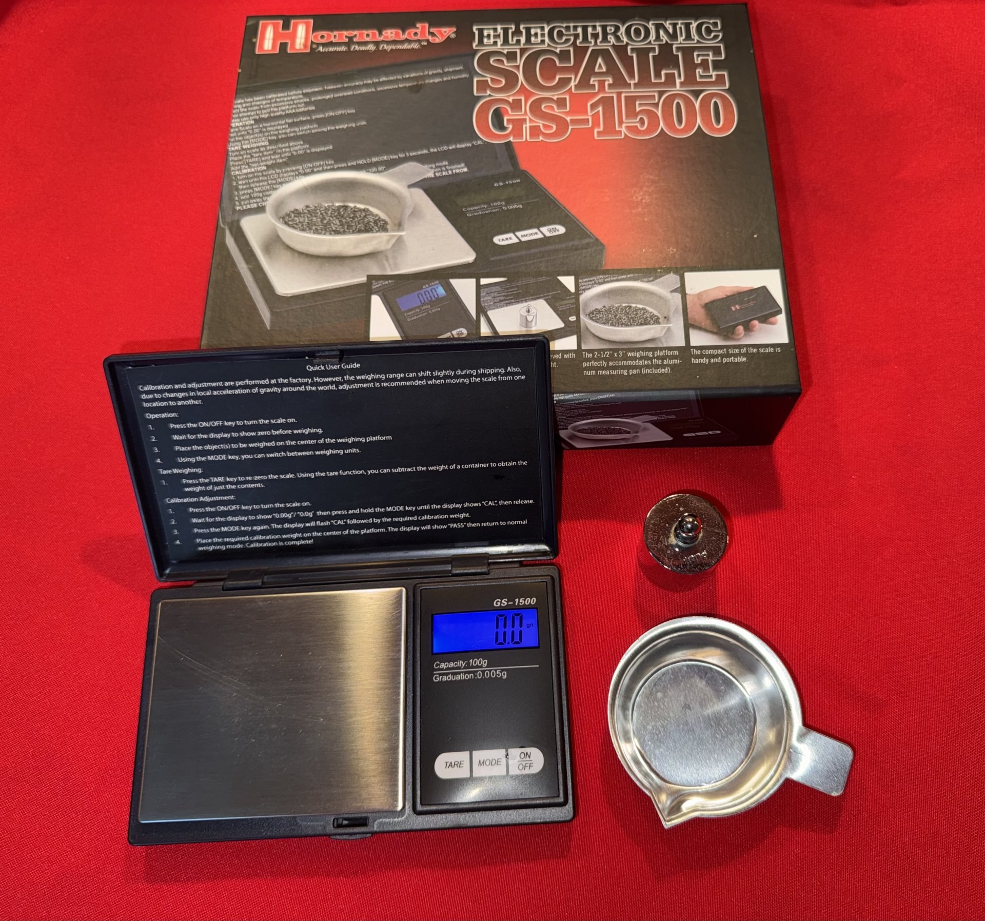Hornady Waage , Zweitwaage GS 1500 OVP! – Bild 1