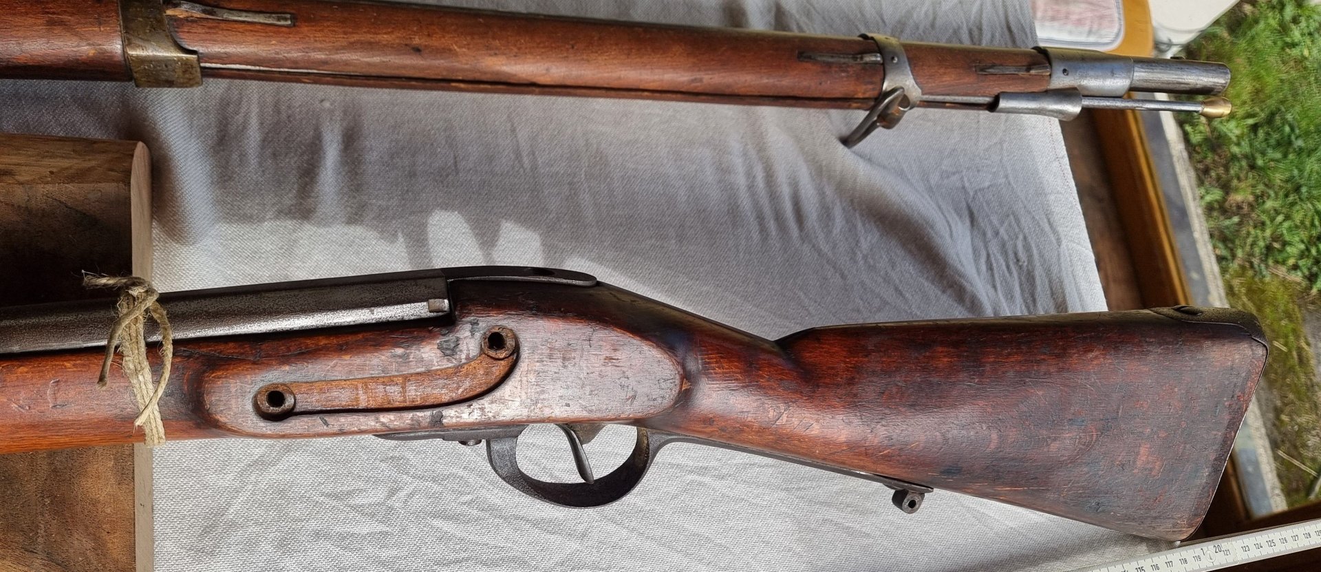 Lorenz Wänzl Infanterie Gewehr M1854/67 kolonialer Steinschloss Umbau – Bild 4