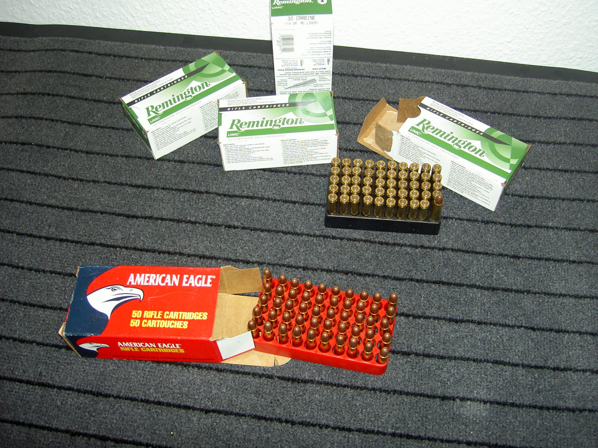 .30 Carbine .30M1 , .30carb. Remington /Federal 110 grain Vollmantel Munition 250 Schuss – Bild 1