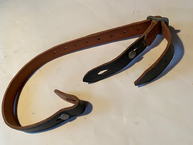 Infantrie Luftwaffe Stahlhelm Kinnriemen No Bajonett  – Bild 2