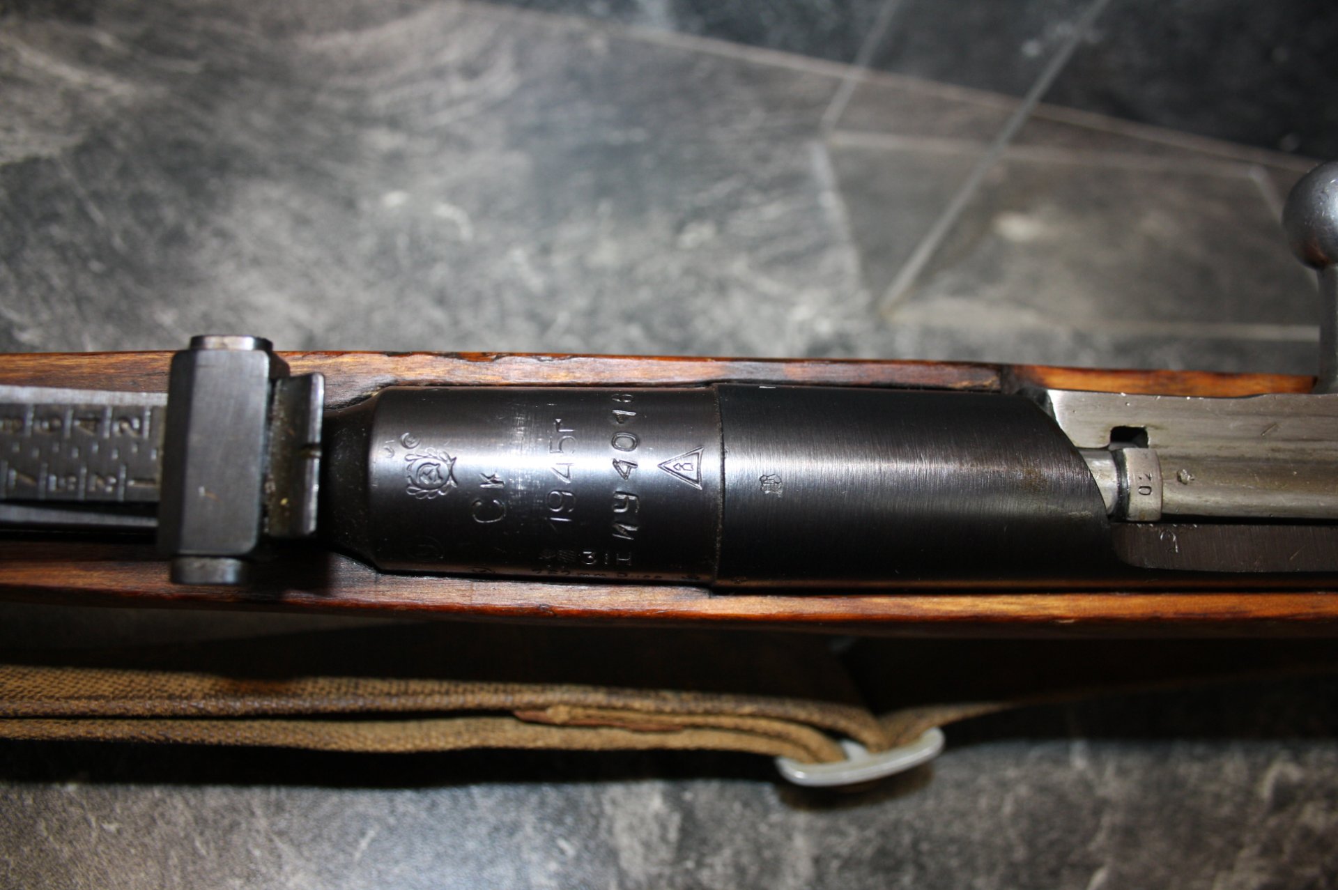 Einzellader Repetier Büchse Nagant 1945 Kal. 7,62x54R #4016 – Bild 2