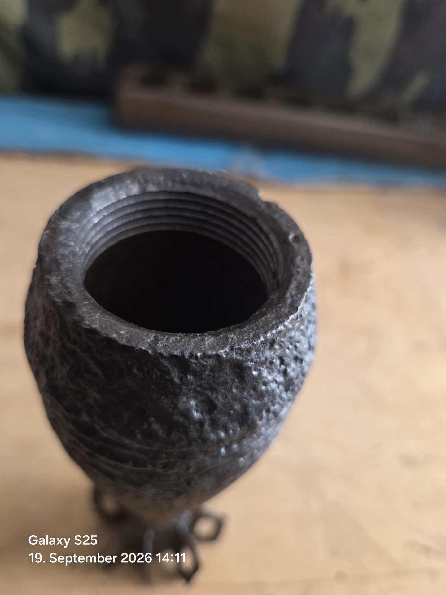 60 mm USA Werfer Granate (Bombe Bodenfund Granate Zünder) – Bild 3