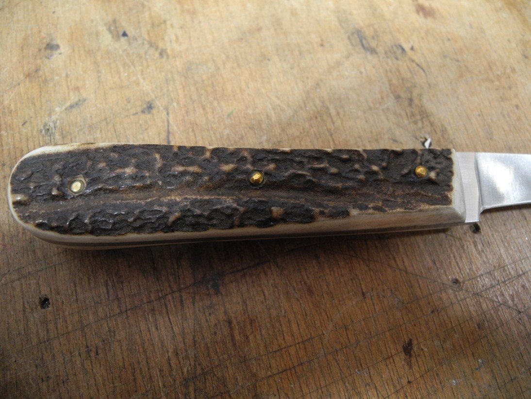 Aufbruchmesser, Jagdmesser, Hirschhorn, Messer – Bild 5