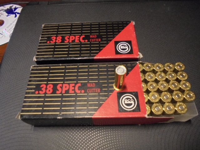 100 st. GECO .38Special Wat Cutter, 9,6g, 148gr,Top Zustand trocken gelagert. – Bild 1