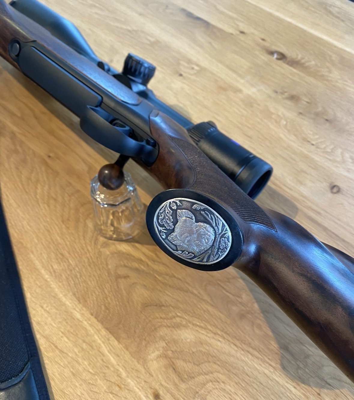 Sauer 404 Stutzen Kaliber .30-06 Spring. inkl. Sauer Gewehrriemen & Sauer Futteral – Bild 4