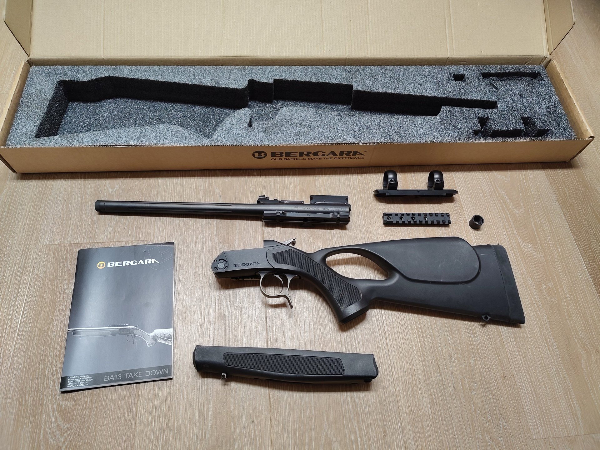 Bergara BA13 Take Down .308 Win. inkl. Dentler-Montage und Zubehör – Bild 1