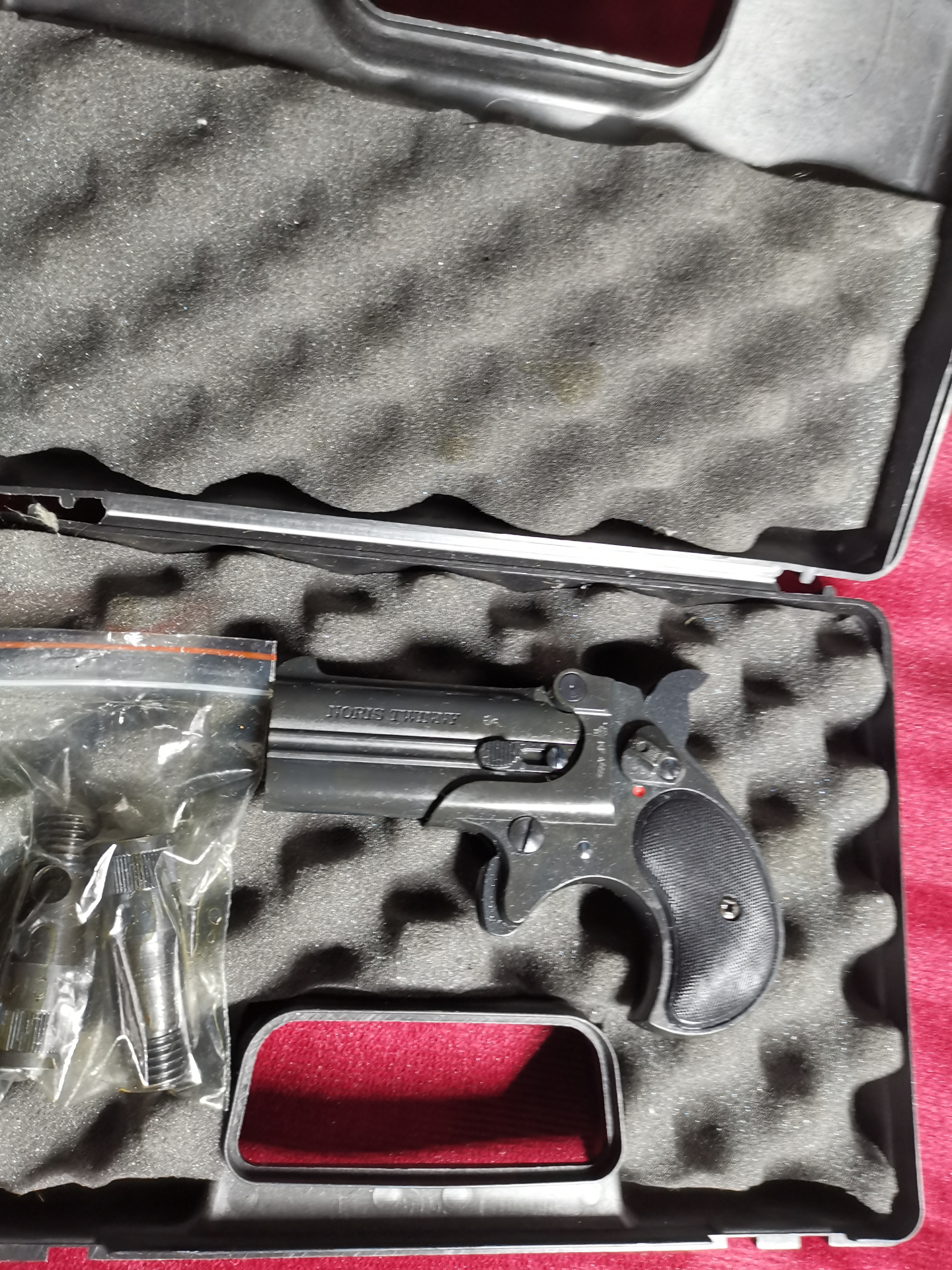 Noris (Röhm) Derringer Twinny, PTB 550, Kal.9mm PAK – Bild 1