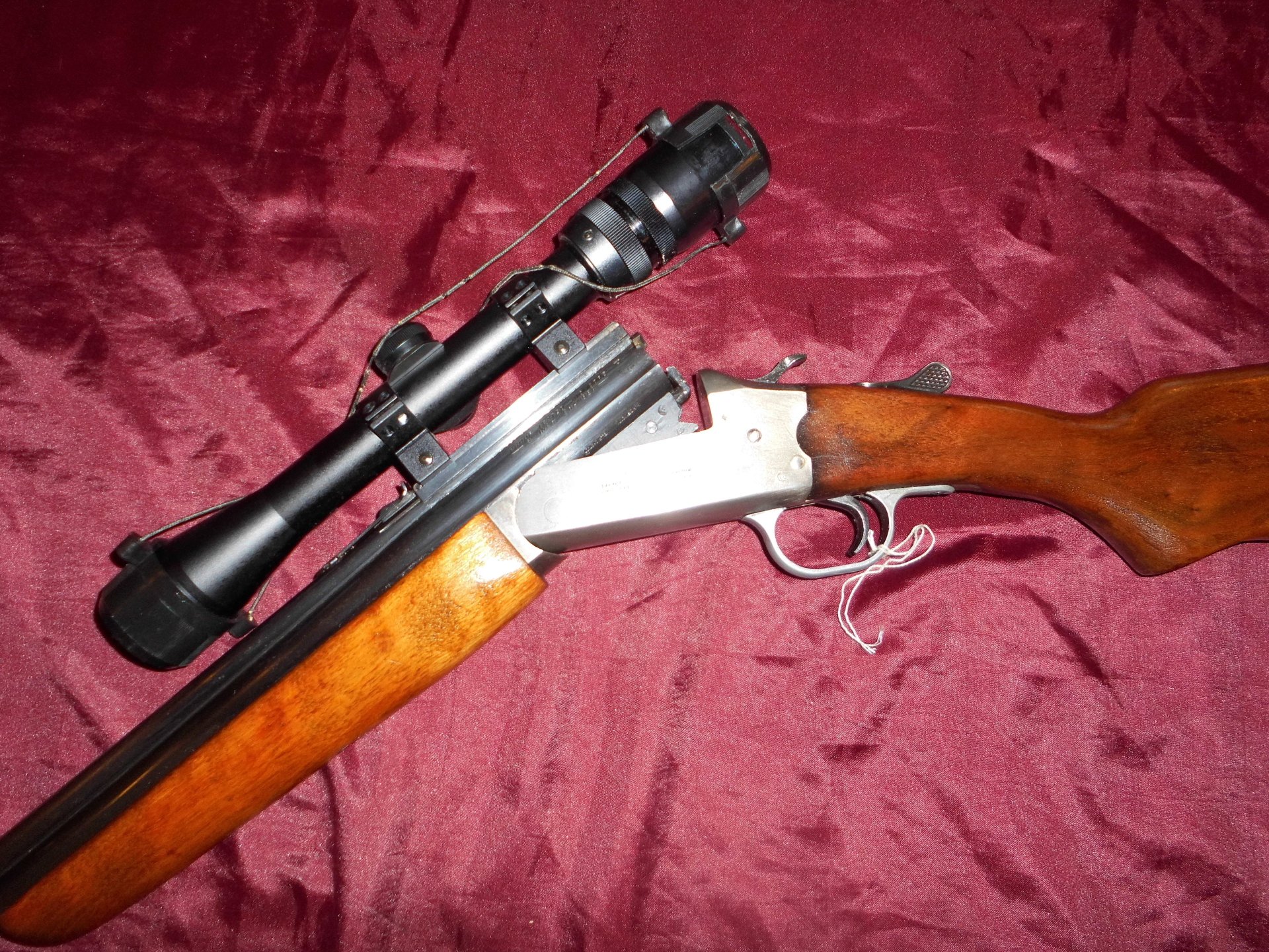 TOP Savage Bockbüchsflinte Mod.24 .22WinMag-410/76 mi7 Zf 2-7x32 TOP – Bild 4