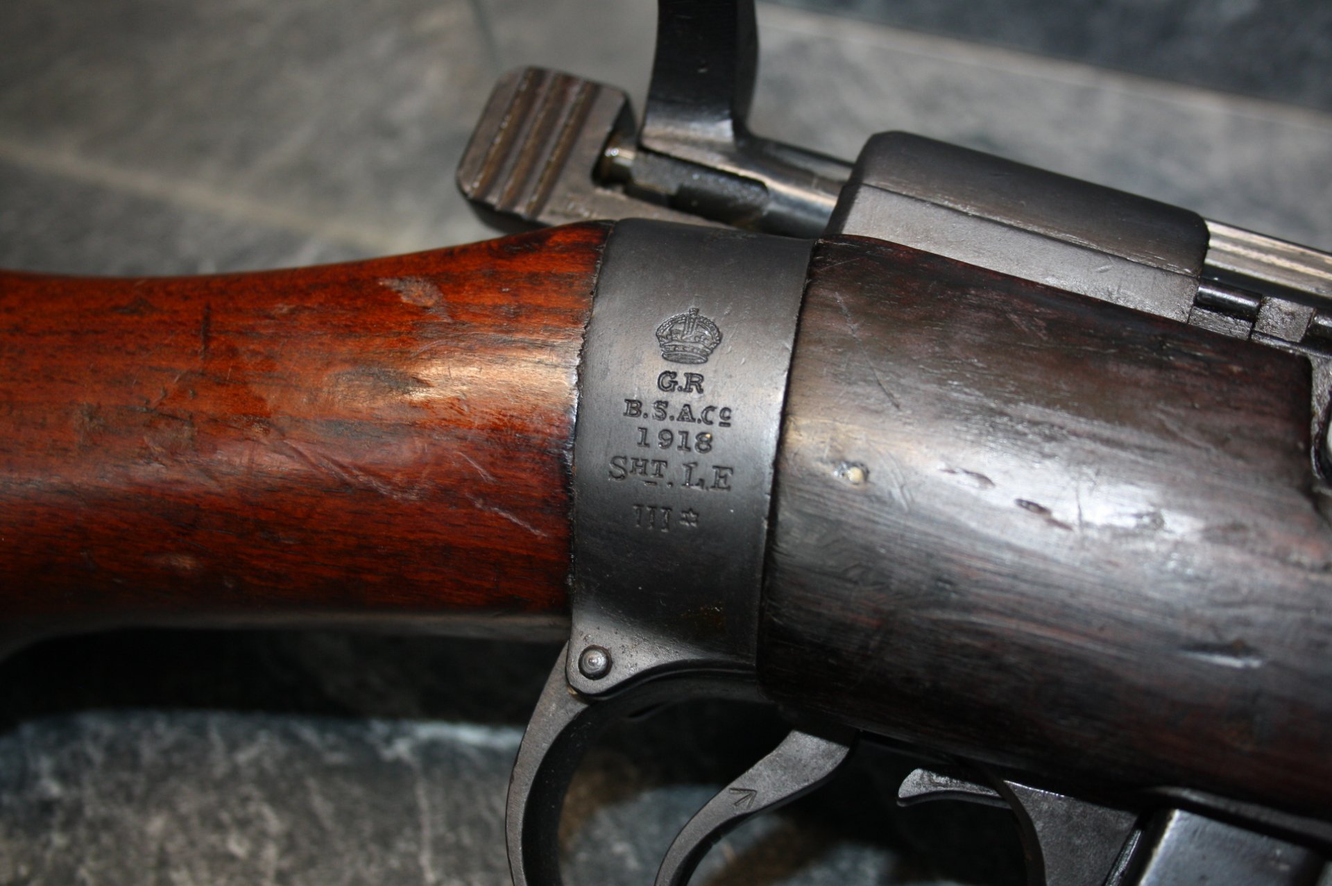 Einzellader Gewehr Enfield MK3 1918 Kal. 303Brit #97372 – Bild 3