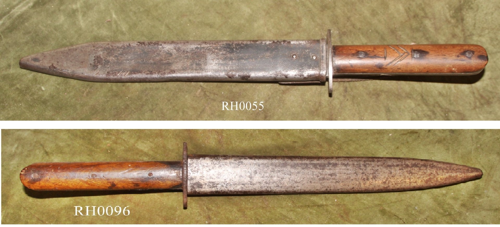 Zwei österreich-ungarische Kampfmesser 1. Wetkrieg – Bild 1