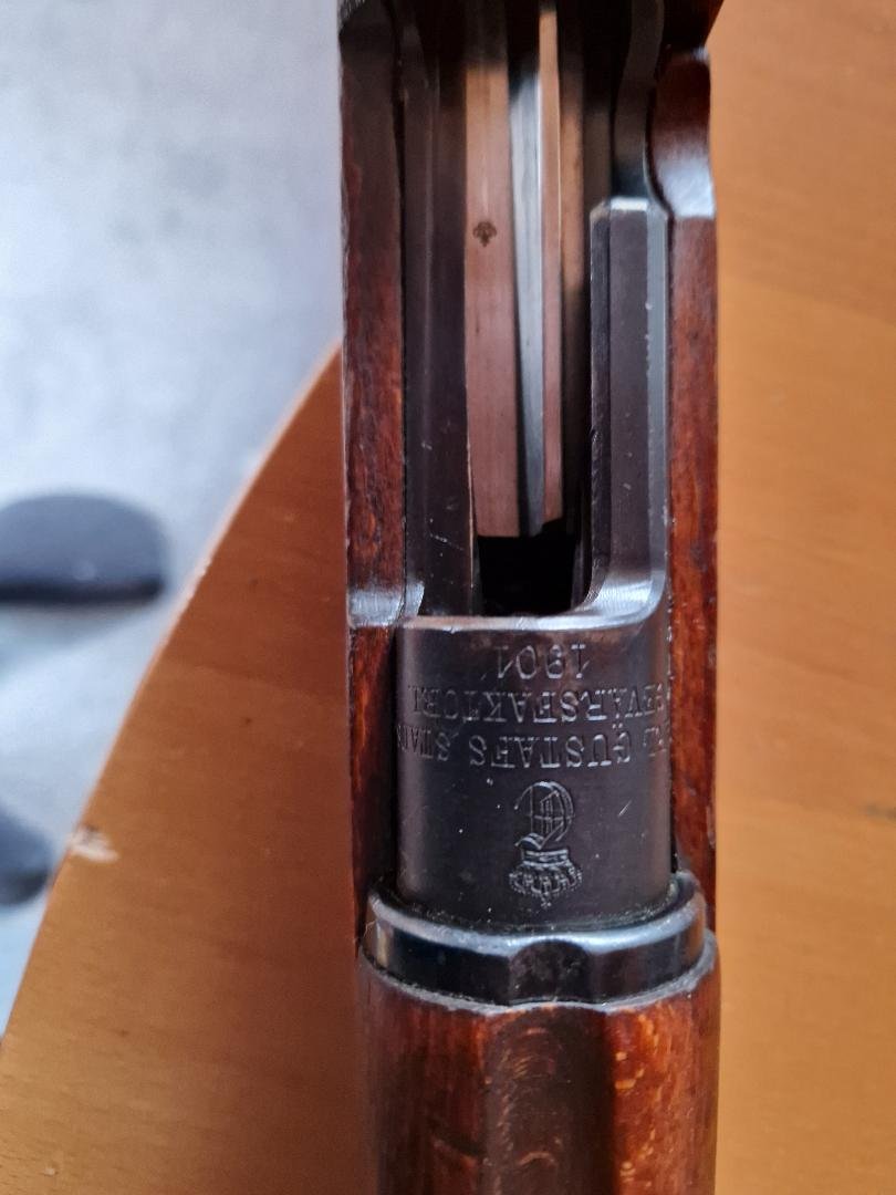 Schwedenmauser Carl Gustaf Mod. 96 ( 1901 ). Kal. 6,5 x 55. – Bild 4