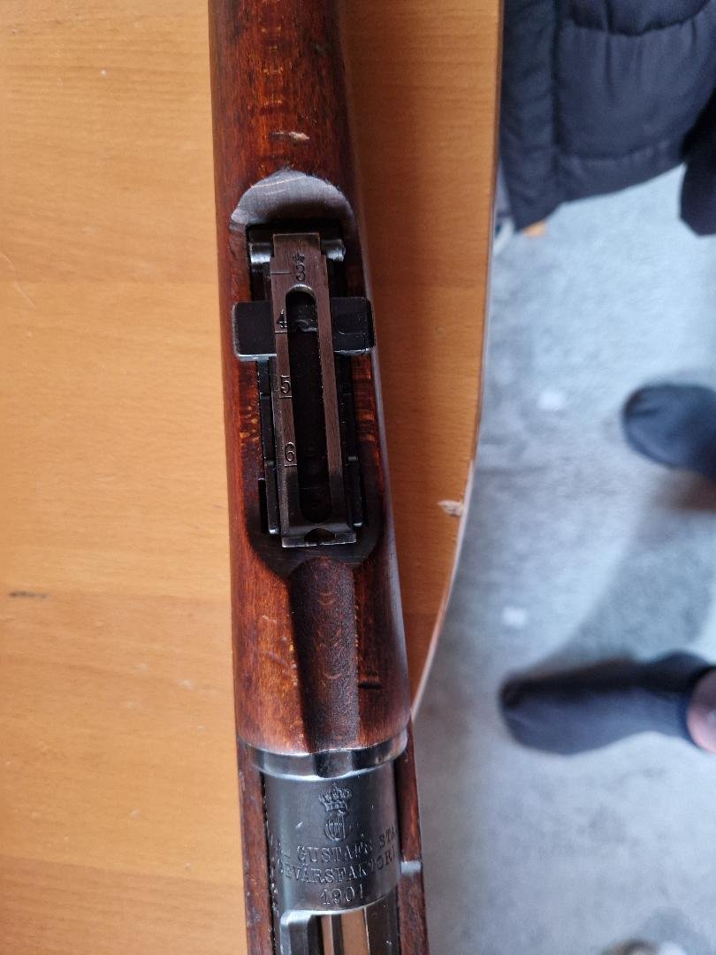 Schwedenmauser Carl Gustaf Mod. 96 ( 1901 ). Kal. 6,5 x 55. – Bild 2