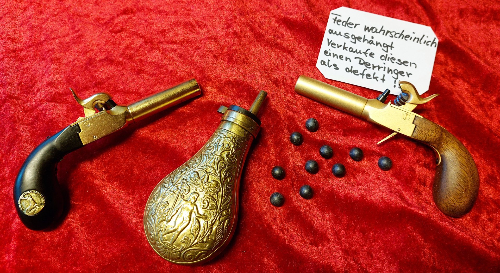 Zwei Perkussions-Derringer im Kal. 44 – Bild 3