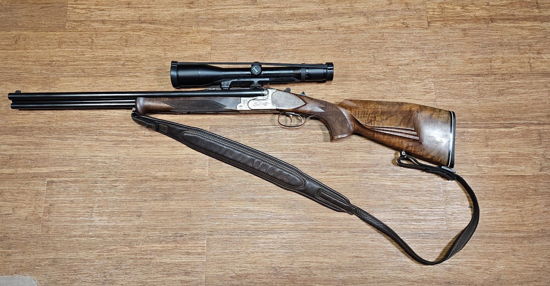 Krieghoff Drilling Modell Plus 20 TS ( Thermo Stabil ) Kaliber .30-06S - Zeiss Diavari ZM 2,5-10x48 – Bild 1