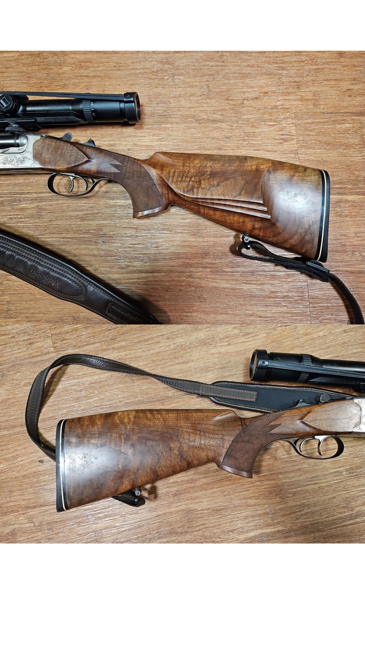 Krieghoff Drilling Modell Plus 20 TS ( Thermo Stabil ) Kaliber .30-06S - Zeiss Diavari ZM 2,5-10x48 – Bild 5
