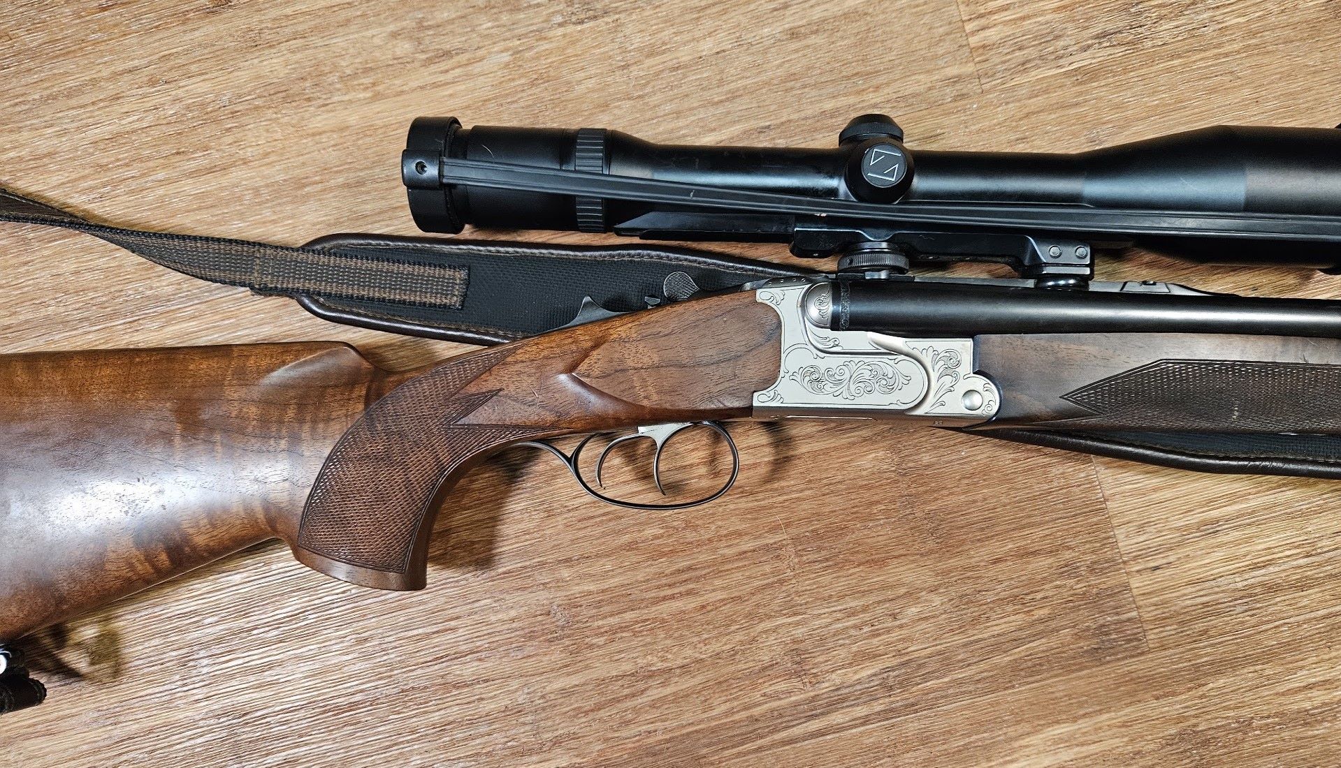 Krieghoff Drilling Modell Plus 20 TS ( Thermo Stabil ) Kaliber .30-06S - Zeiss Diavari ZM 2,5-10x48 – Bild 4