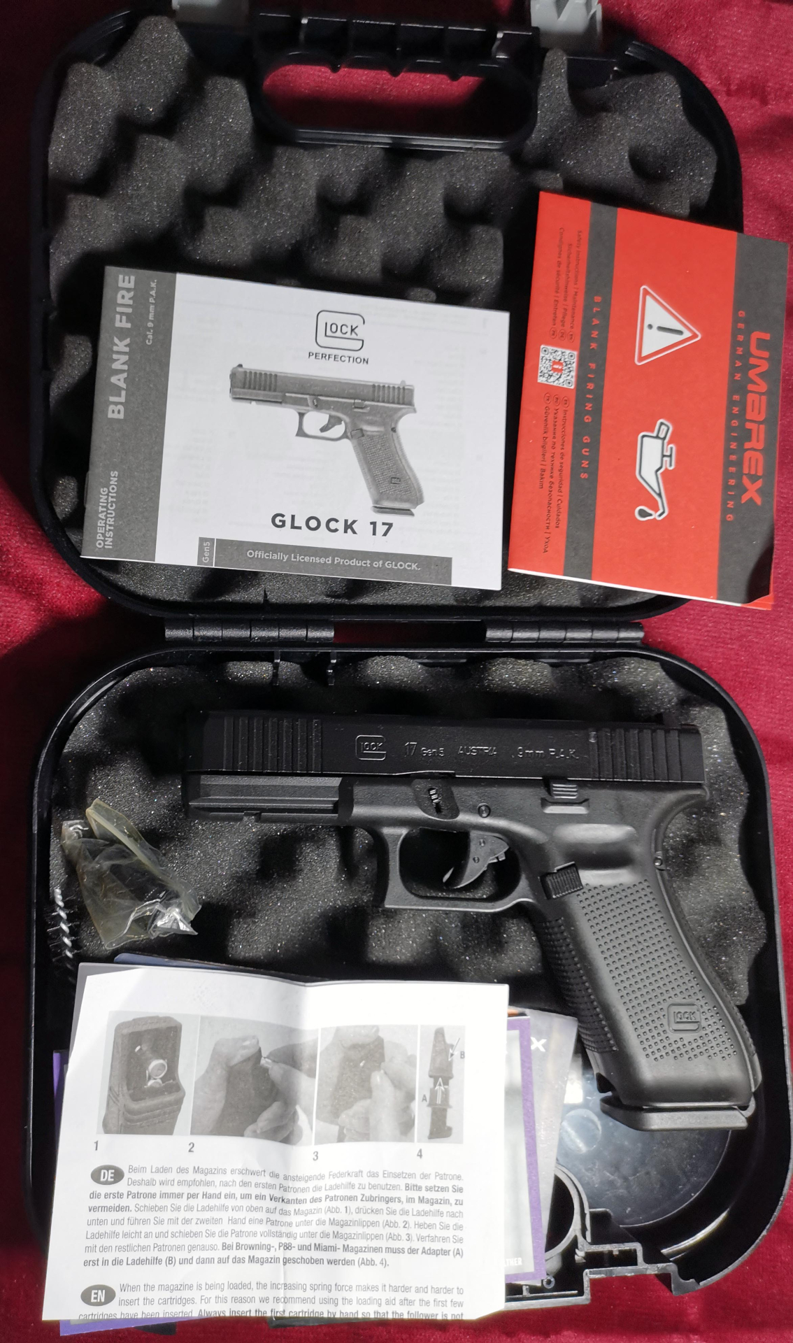 Glock 17 Gen5 im Top-Zustand Kal,9mm PAK, PTB 1068 – Bild 1