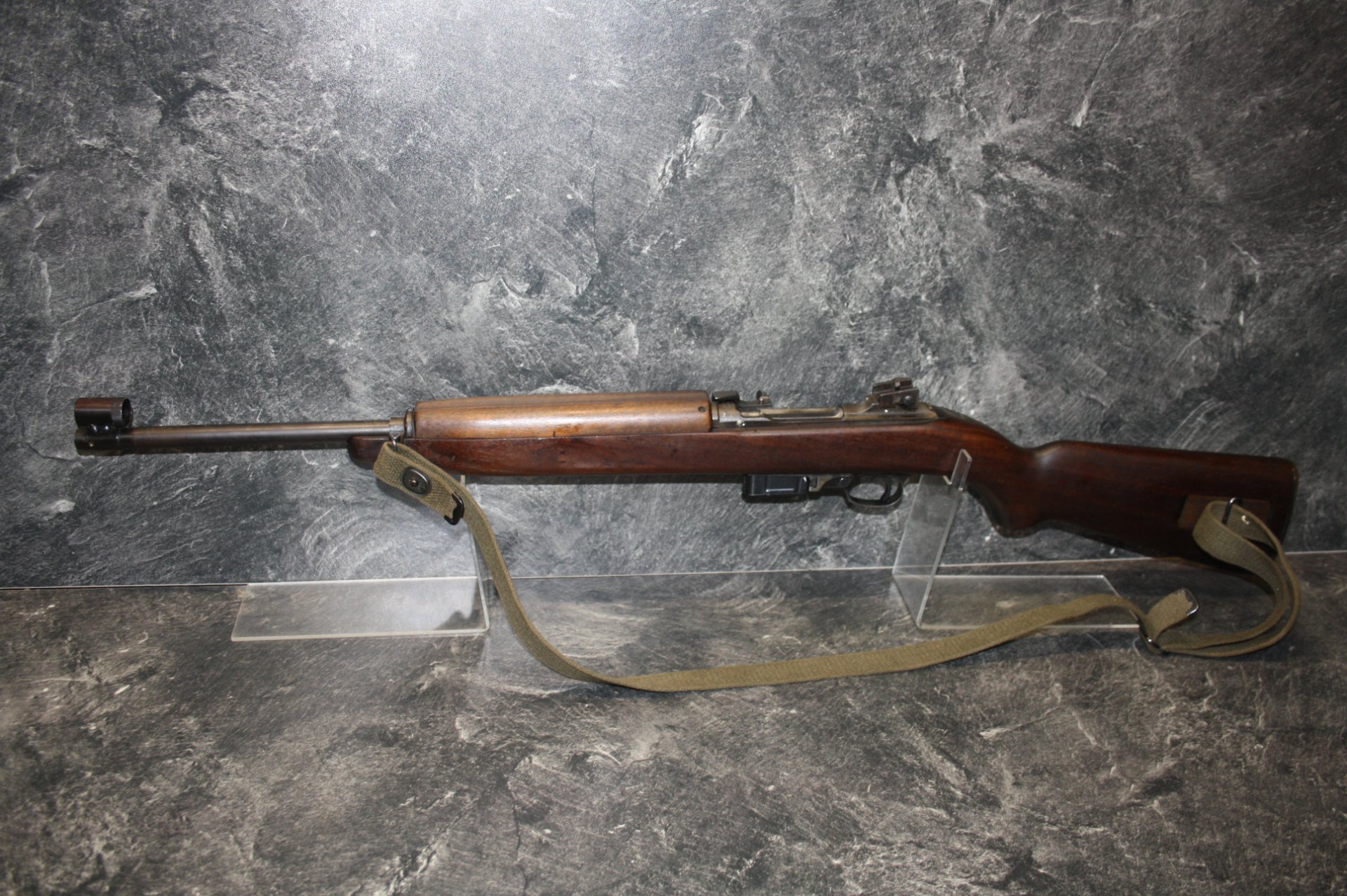 SLB Underwood U.S. Carbine Kal.30 MI von 1942 2. Weltkrieg dann Bavaria Prison Guard #2573796 – Bild 4