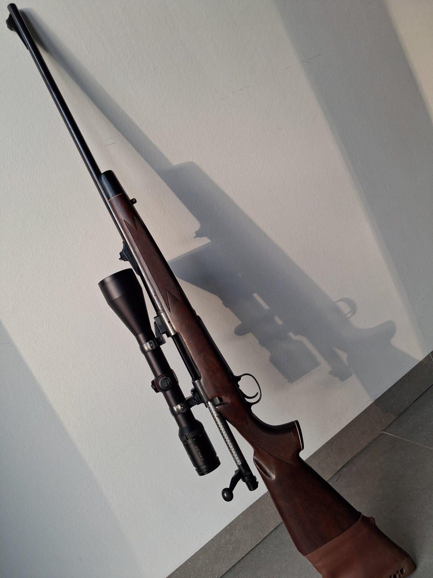 8mm Rem Magnum + Kahles Helia 3-12x56 – Bild 1