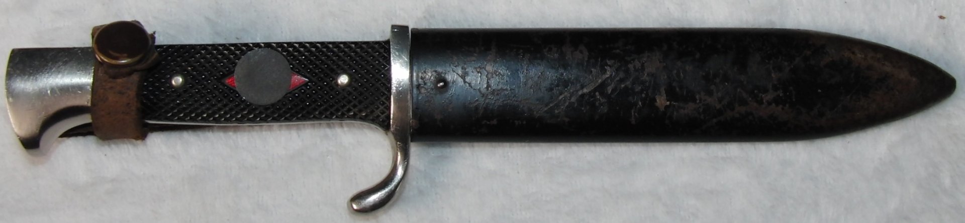 Historisches Fahrtenmesser H J K & CO Solingen – Bild 3