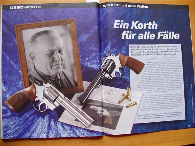 Visier - Heft : ** Eine deutsche Legende -- Willi Korth und seine Waffen ** – Bild 1