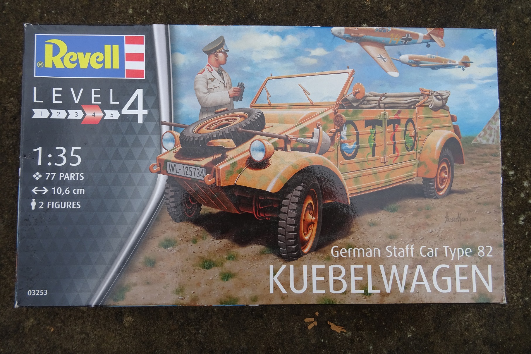 Bausatz, VW, Kübelwagen, Bajonett, K 98, Weltkrieg – Bild 1