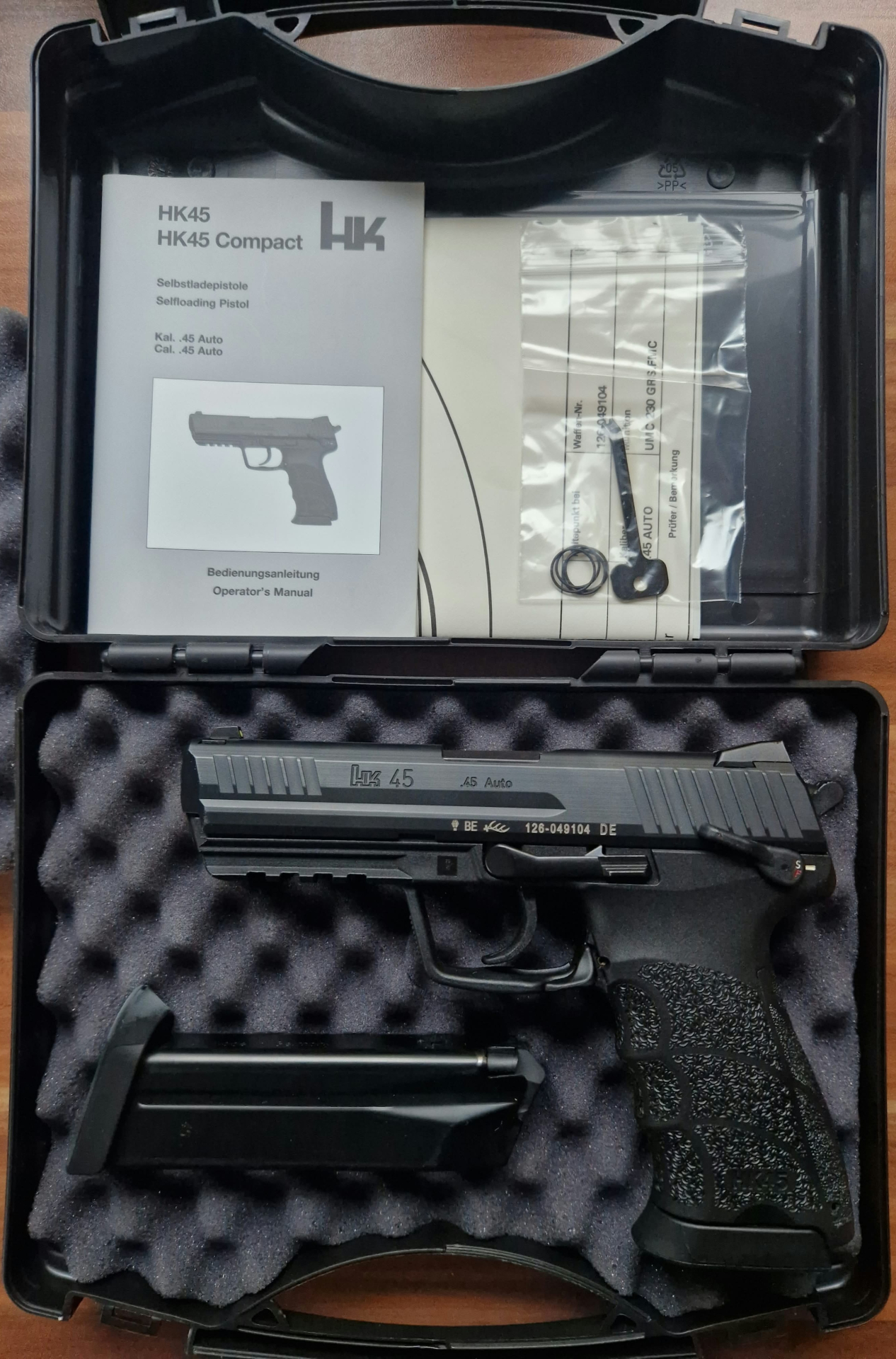 Sehr gute Pistole Heckler & Koch HK 45 .45 Auto – Bild 1