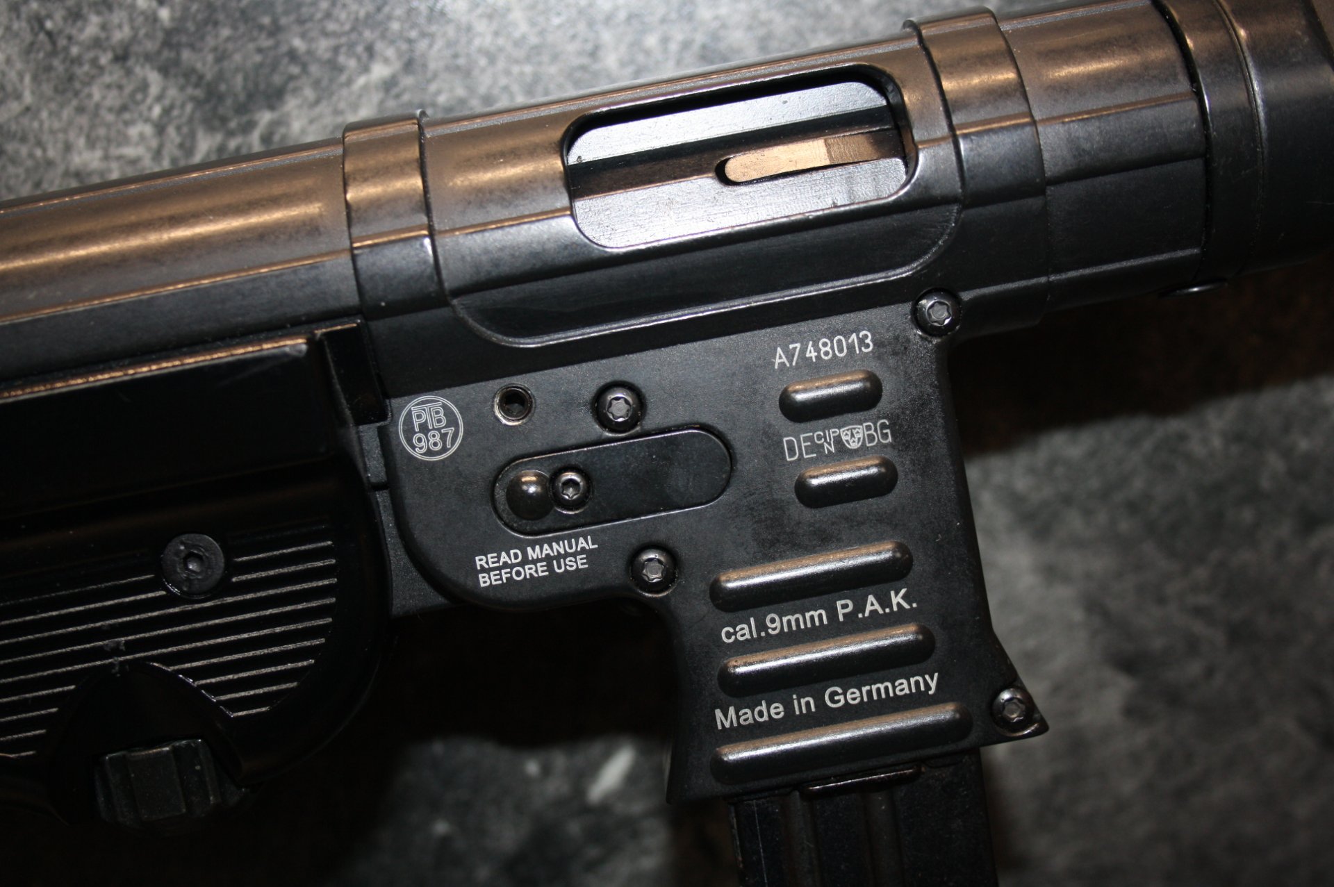 German Sport Guns Selbstladebüchse MP40 Kal 9mm PAK Schreckschuss (Schmeisser) – Bild 2