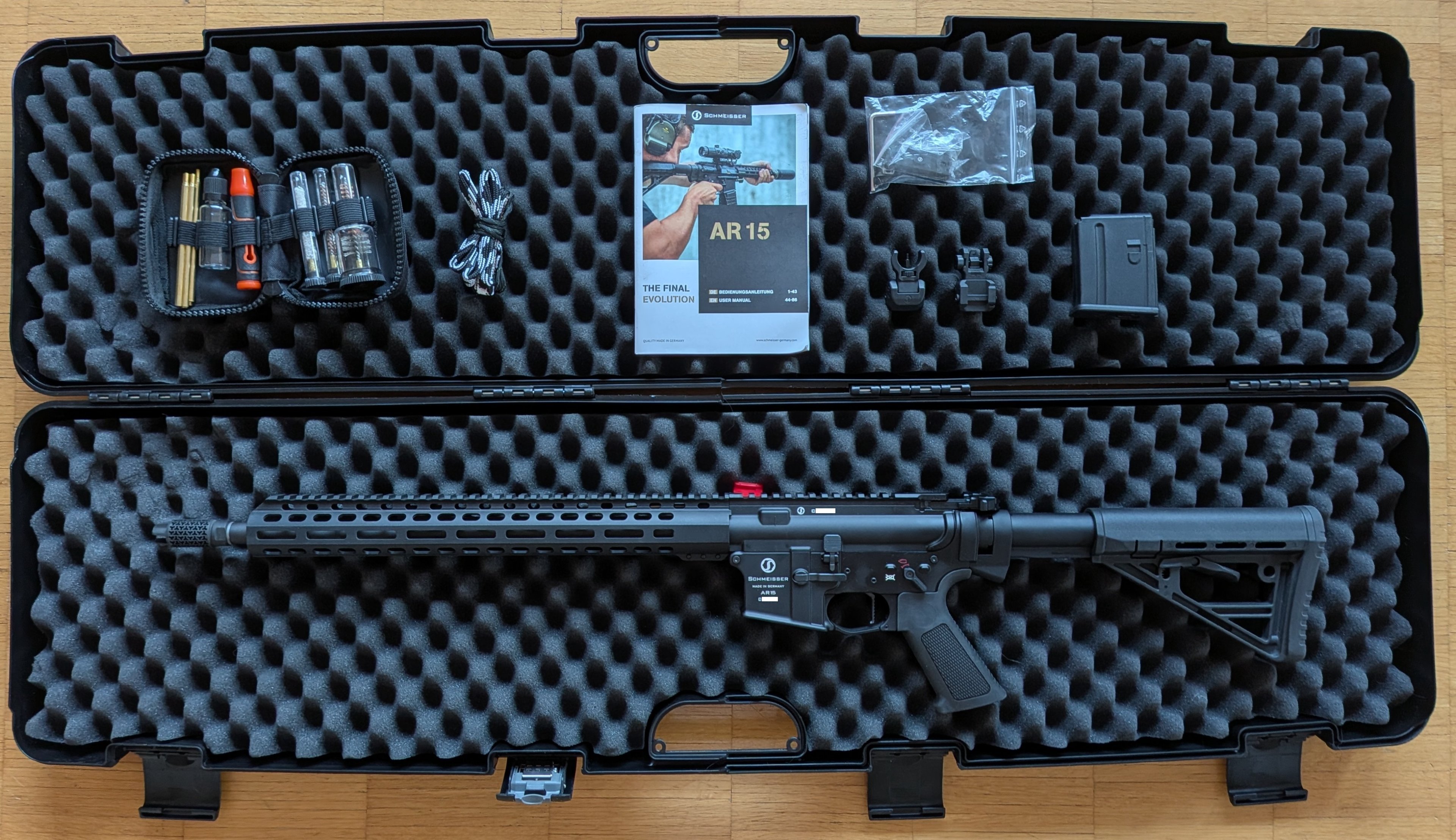 Schmeisser AR15 M5FL (16,75" .223 Rem) inkl. ERATAC Abzug, EFAB Kompensator & Zubehör – Bild 1