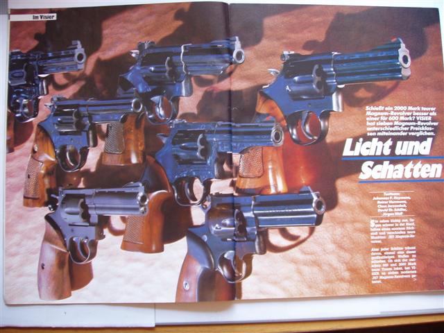 Visier - Heft # 1 -- 10/1987 : ** Magnum Revolver im exklusiven Vergleichstest ** – Bild 1