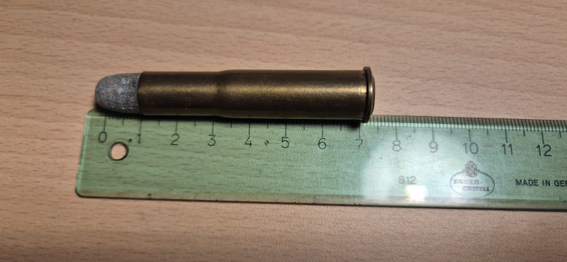 Dekopatrone M71/84 Patrone für das deutsche Infanteriegewehr M71/84, Kaliber 11x60R – Bild 1