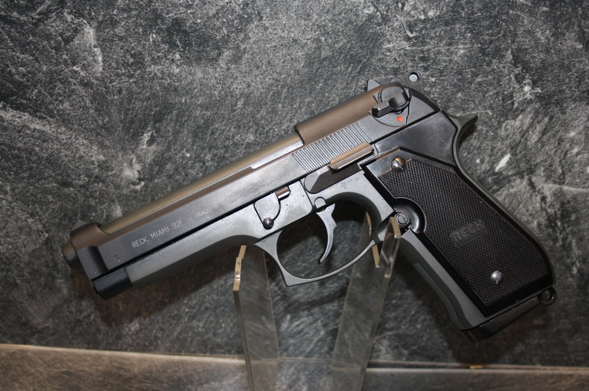 SRS Pistole Reck Miami 92F (Beretta 92) Kal 9mm PAK – Bild 1