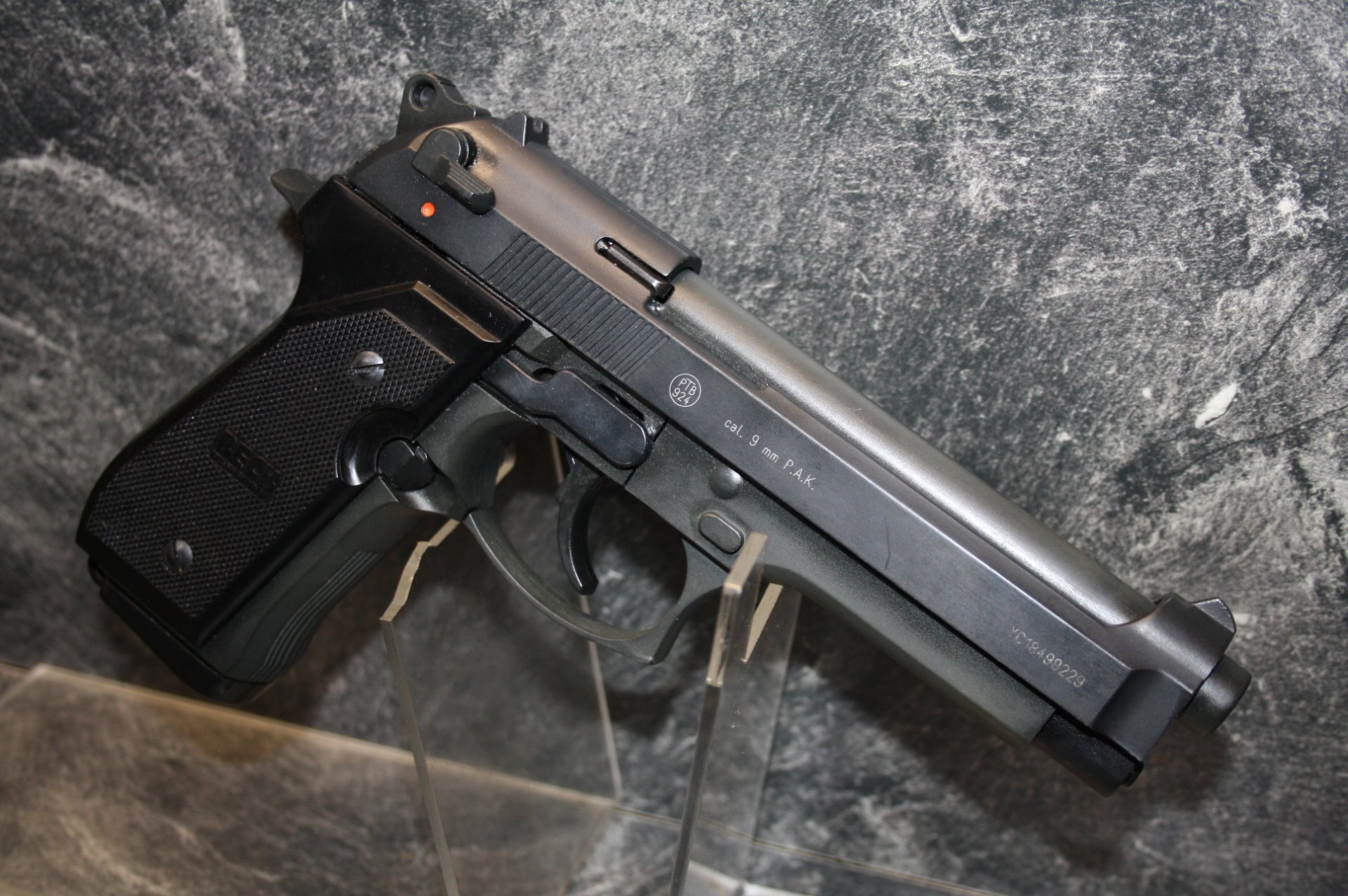 SRS Pistole Reck Miami 92F (Beretta 92) Kal 9mm PAK – Bild 2