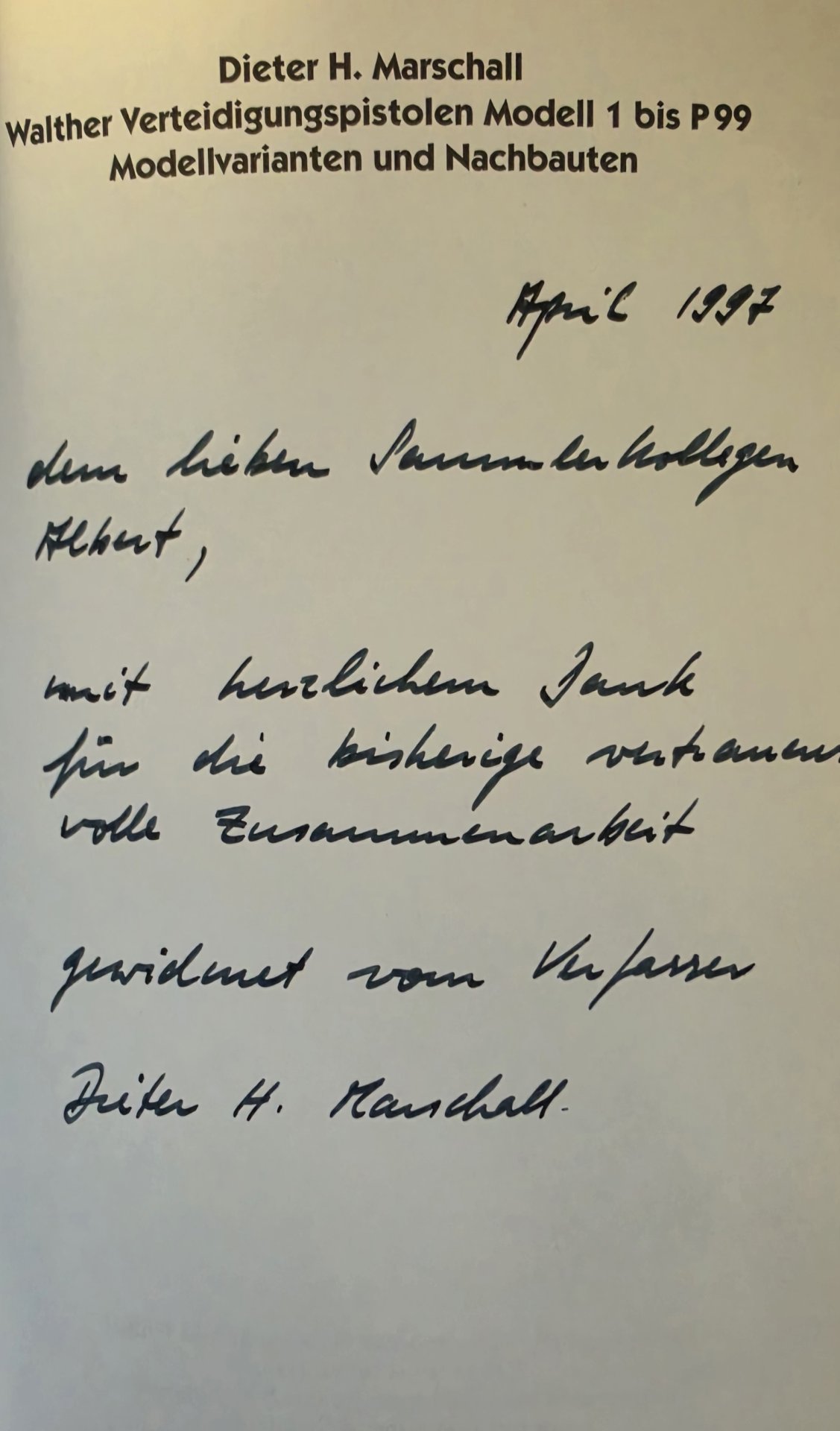 Dieter Marschall – Walther Verteidigungspistolen – Bild 2