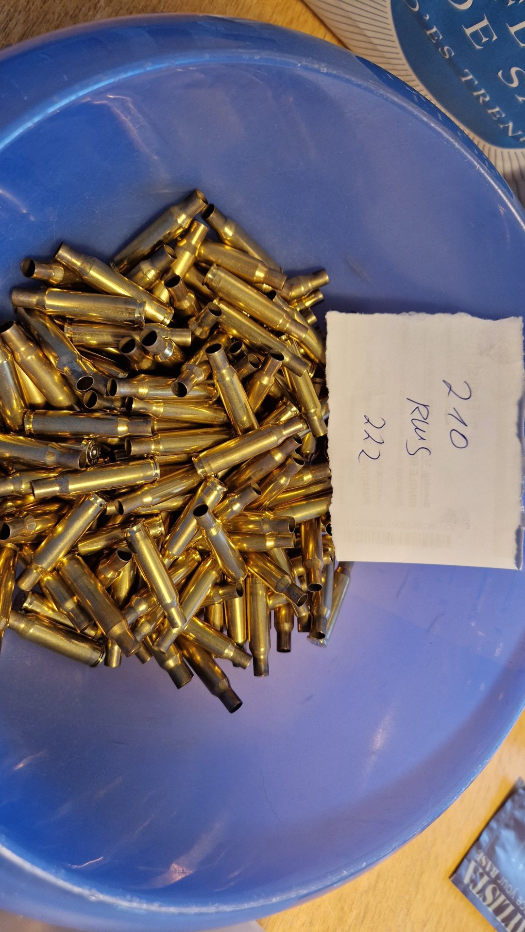 210 Hülsen RWS .222 Rem – Bild 2