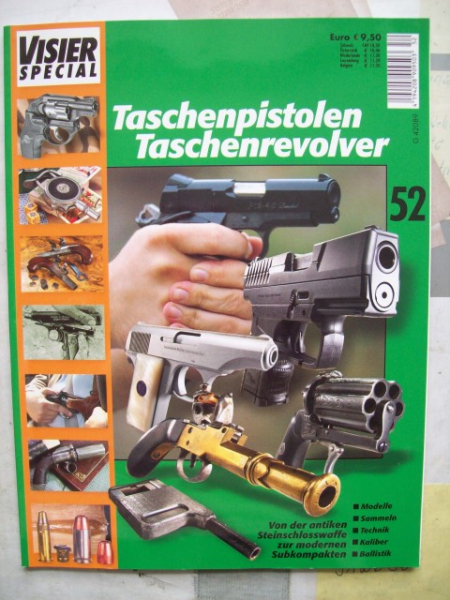** Visier SPEZIAL Nr. 52 -- Taschenpistolen - Taschenrevolver ** – Bild 1
