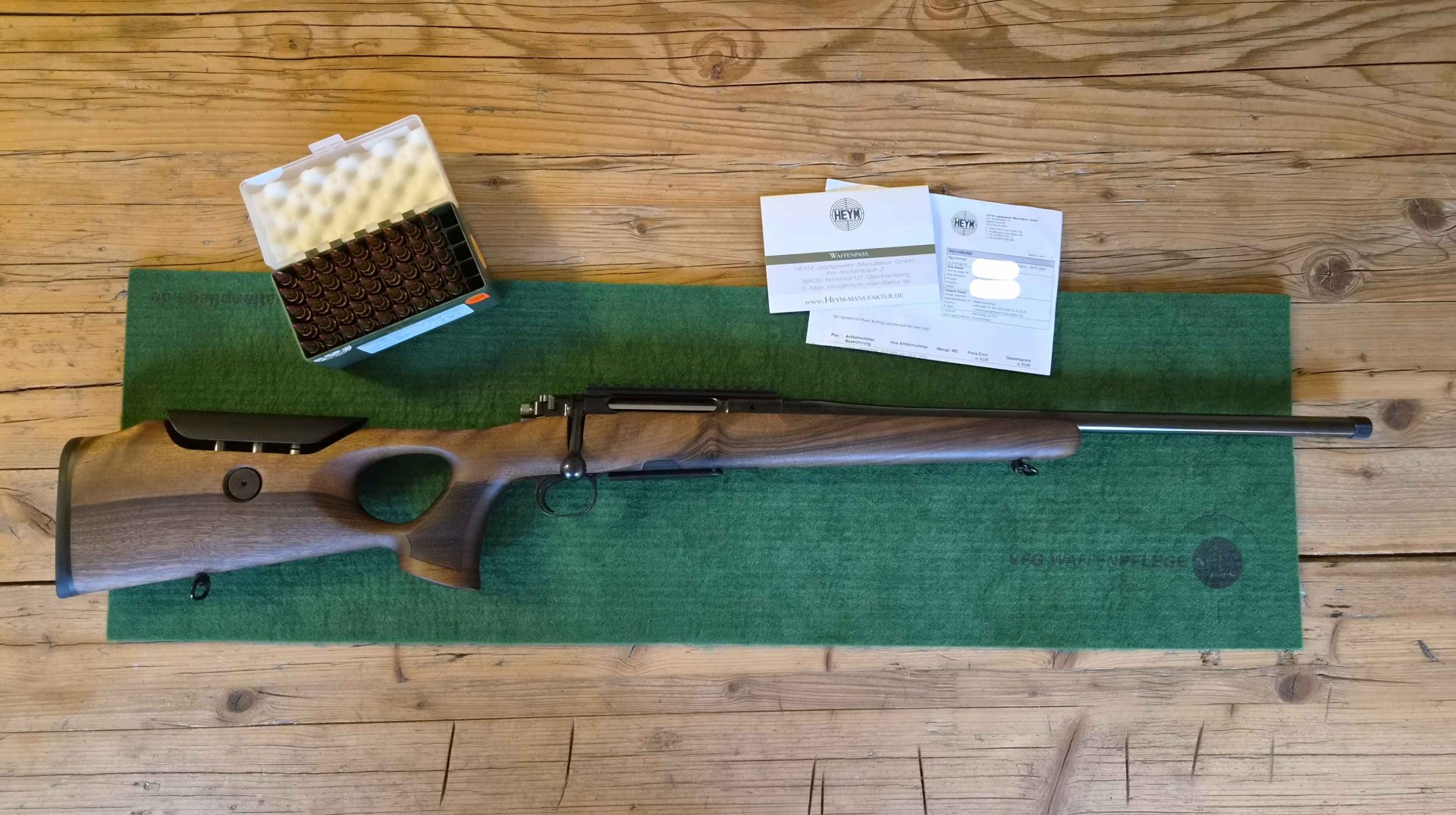Heym SR 21 Custom 8,5x63 no SR 30 Blaser R8 R93 Sauer 202 Steel Action 98 30-06 308 8x57 9,3x62 – Bild 1