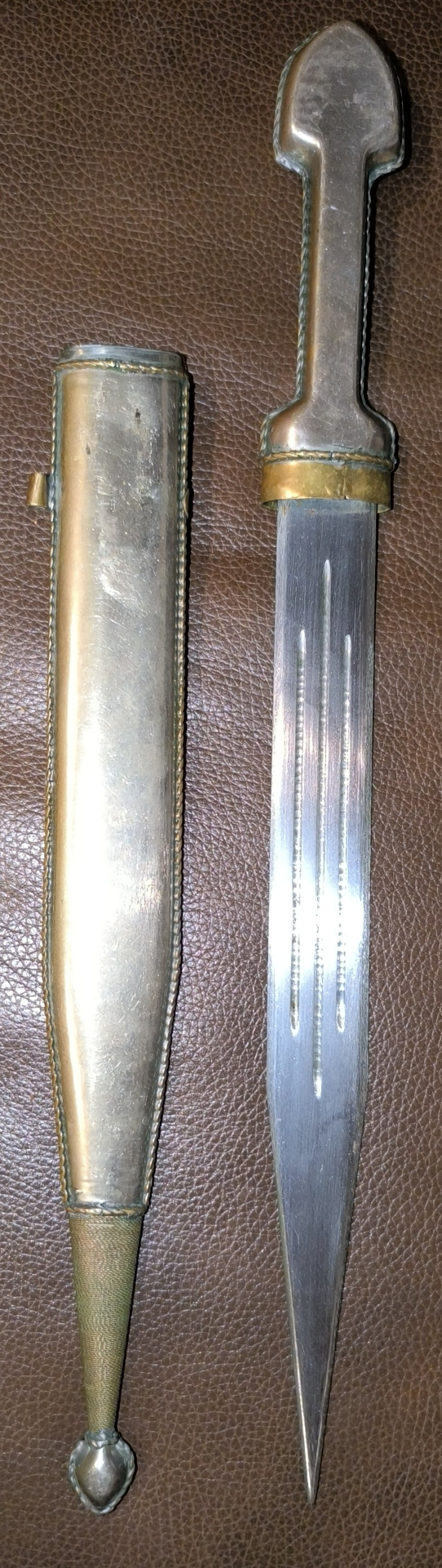 Kaukasischer Kindjal Dolch Kindschal, Qama – Bild 4