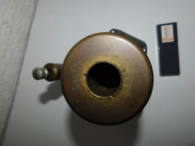 Schöner Messingböller superschwer Kaliber 25 mm – Bild 3