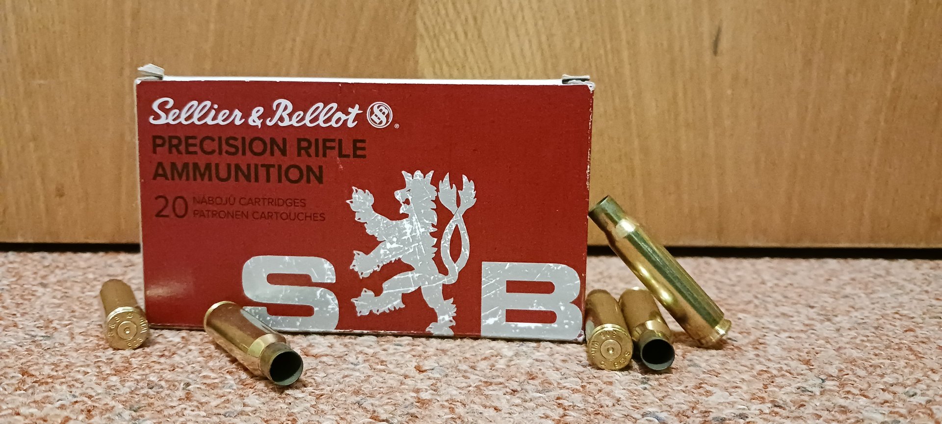 Hülsen Sellier & Bellot HPBT 168 grs. 250 Stück Kaliber .308 Win. – Bild 1