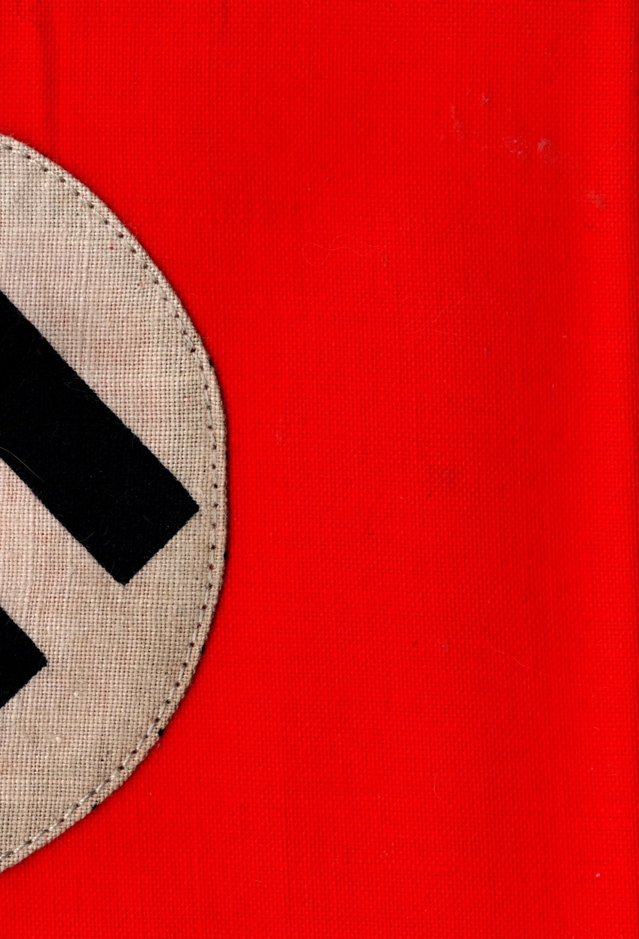 Armbinde rot, komplett mit Stempel München Borstei – Bild 3