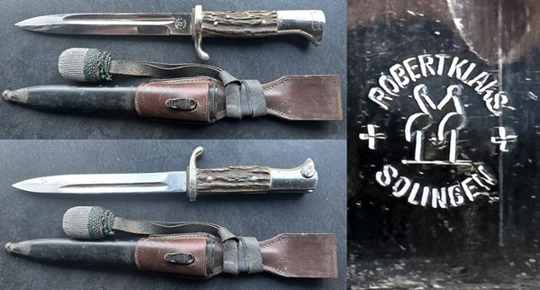 - AUSGEHSEITENGEWEHR 98 mit Hirschhorngriffschalen (Gebirgsjäger ?) - – Bild 2